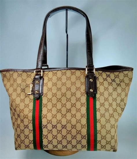 gucci cream tote bag|genuine gucci tote bags.